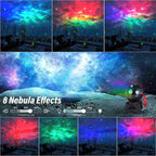 Astronaut Galaxy Star Projector for Kids, Black Guitar