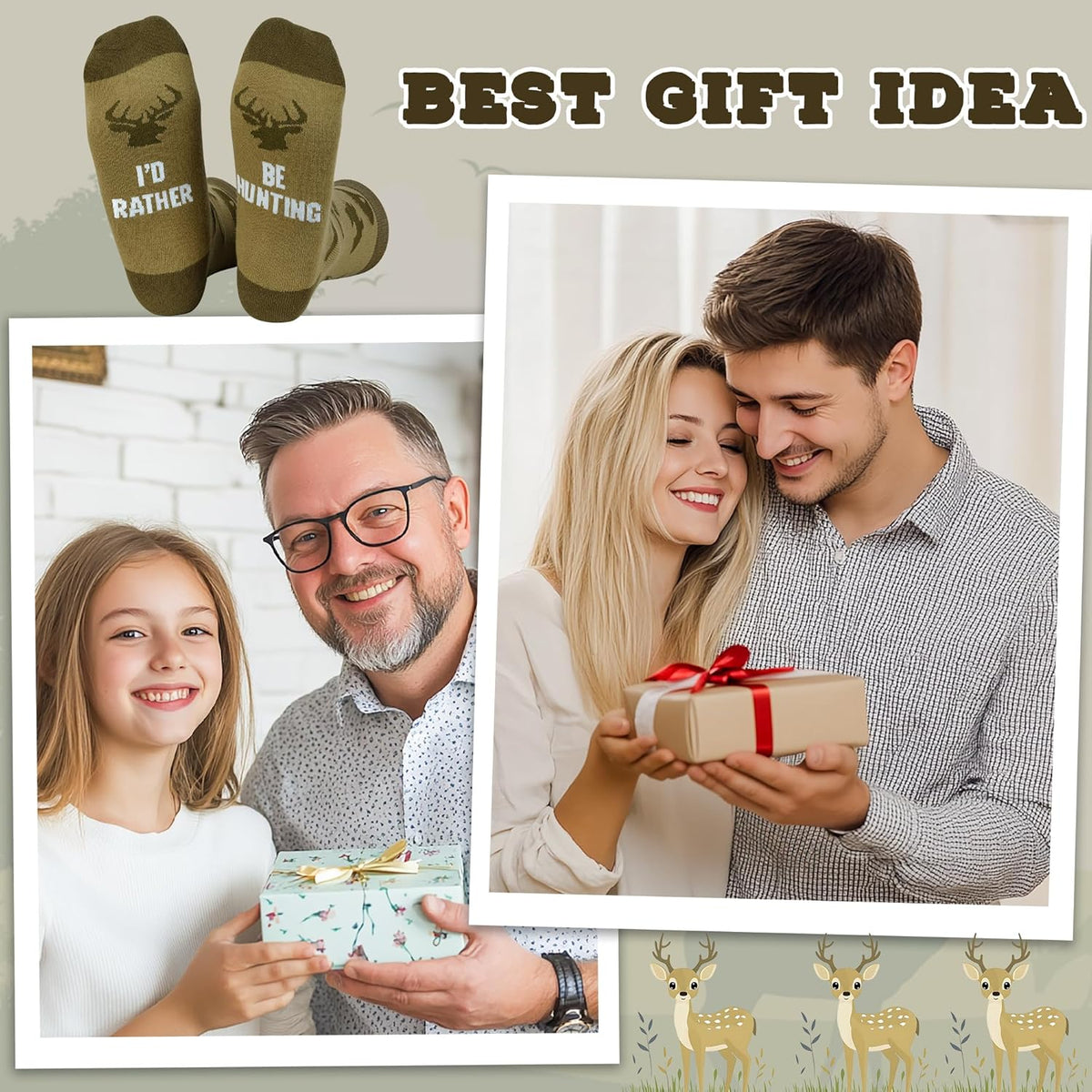 Stocking Stuffers for Men Teen Boys,Christmas Socks Gifts for Men Dad Boys