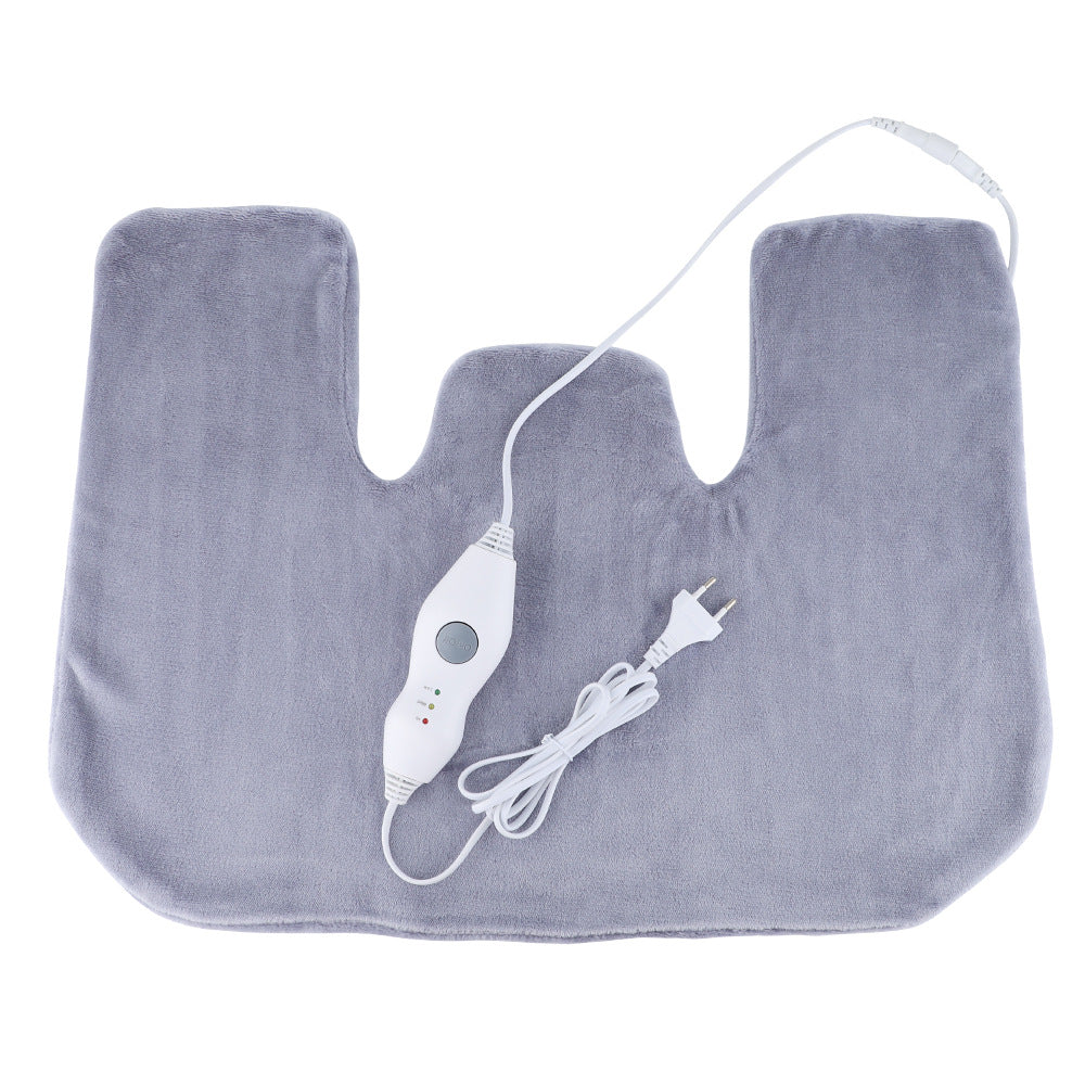 Removable and Washable Shoulder and Neck with Heated Shawl Blanket
