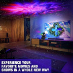 Astronaut Galaxy Star Projector for Kids, Black Guitar